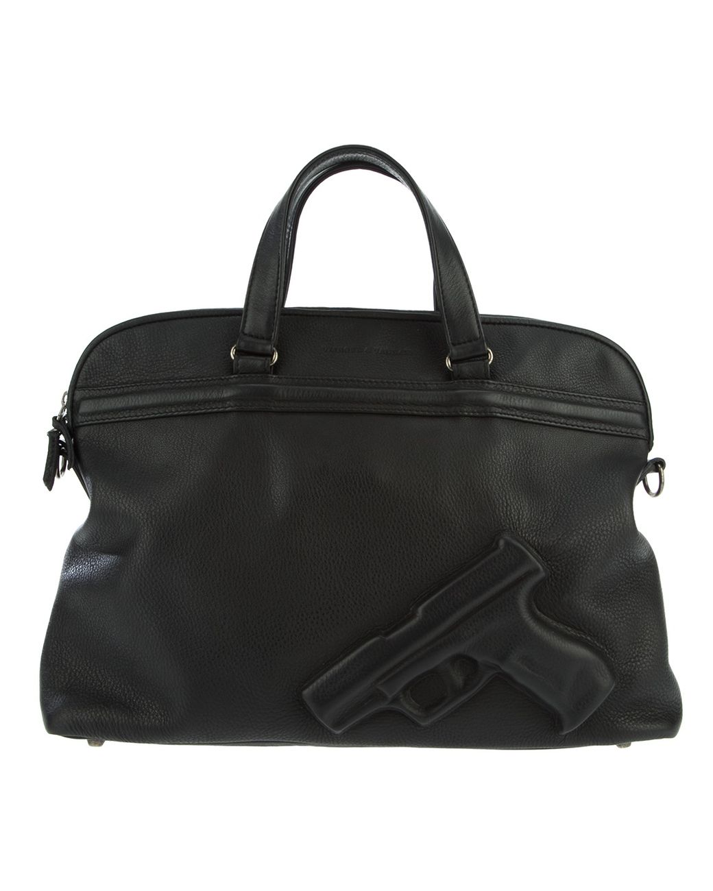 Vlieger & Vandam Classic Large Gun Bag in Black Lyst