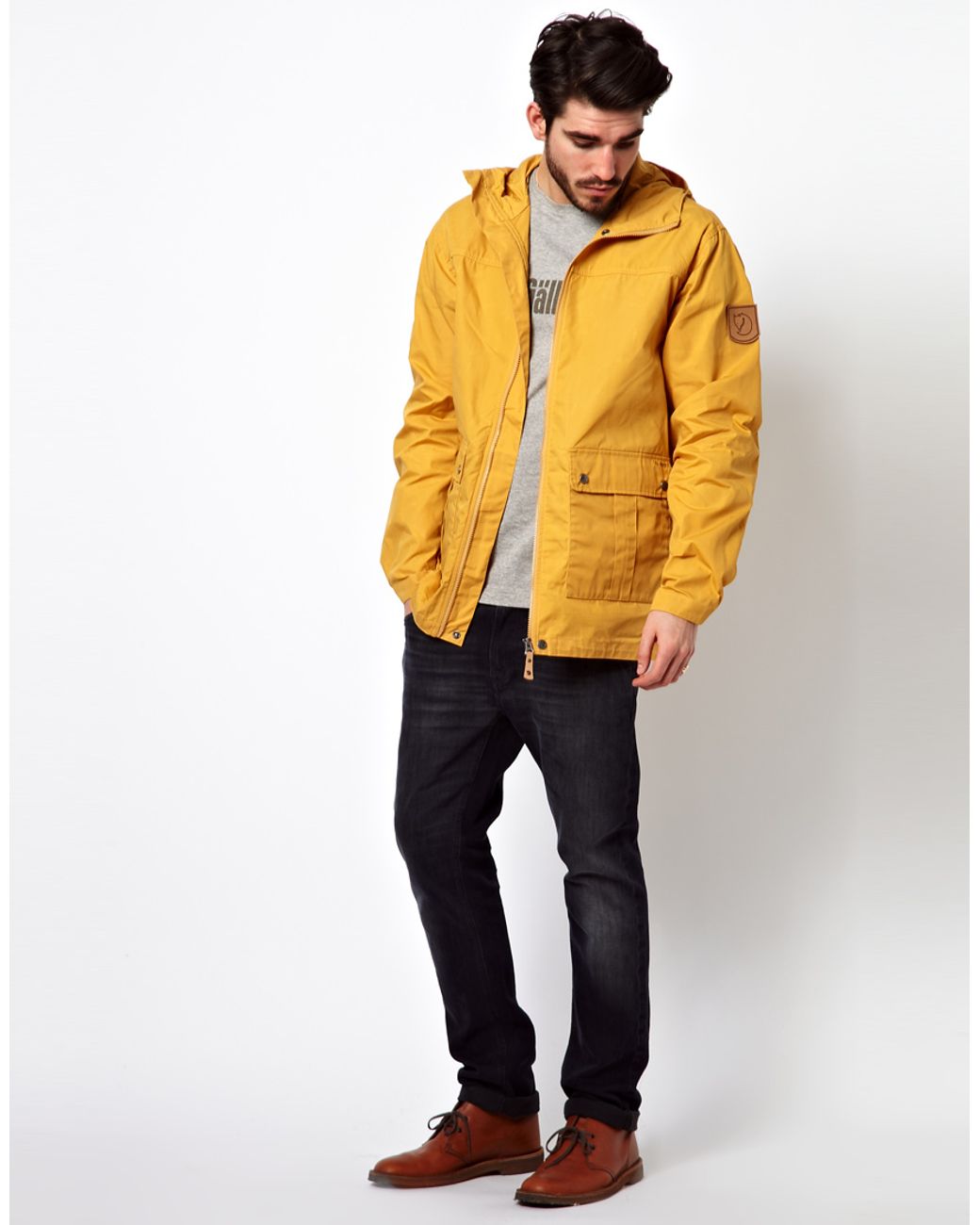 Fjallraven Fjell Jacket in Yellow for Men | Lyst
