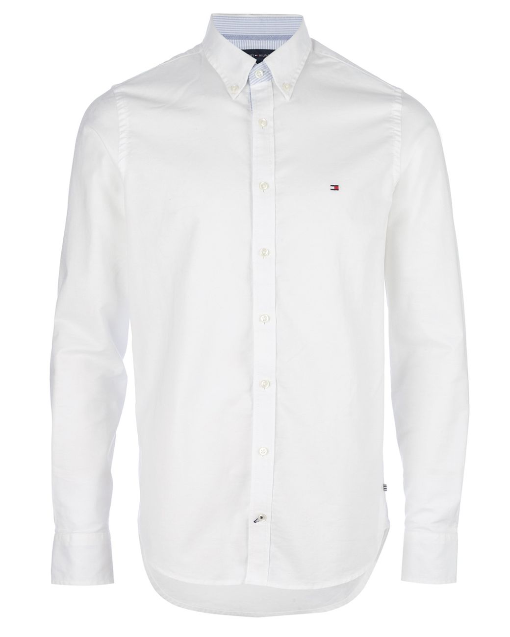Tommy Hilfiger Button Down Shirt in White for Men | Lyst