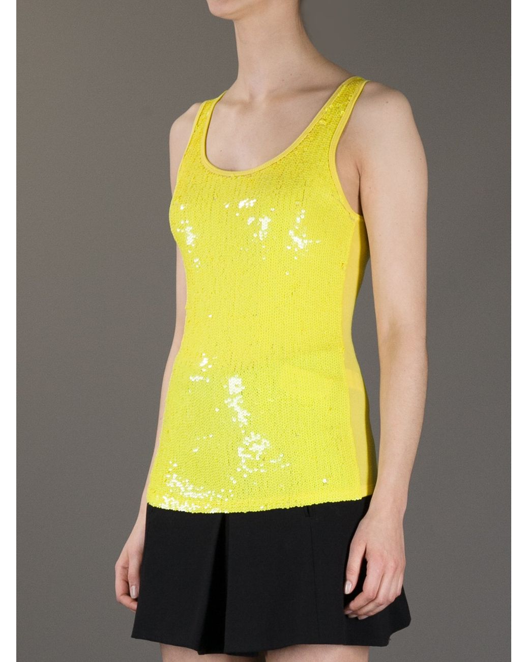 Tops Save 20% Sequined Top Womens Tops P.A.R.O.S.H P.A.R.O.S.H 