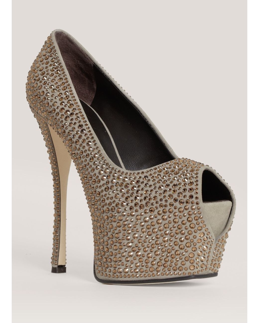 Giuseppe zanotti hotsell peep toe pumps