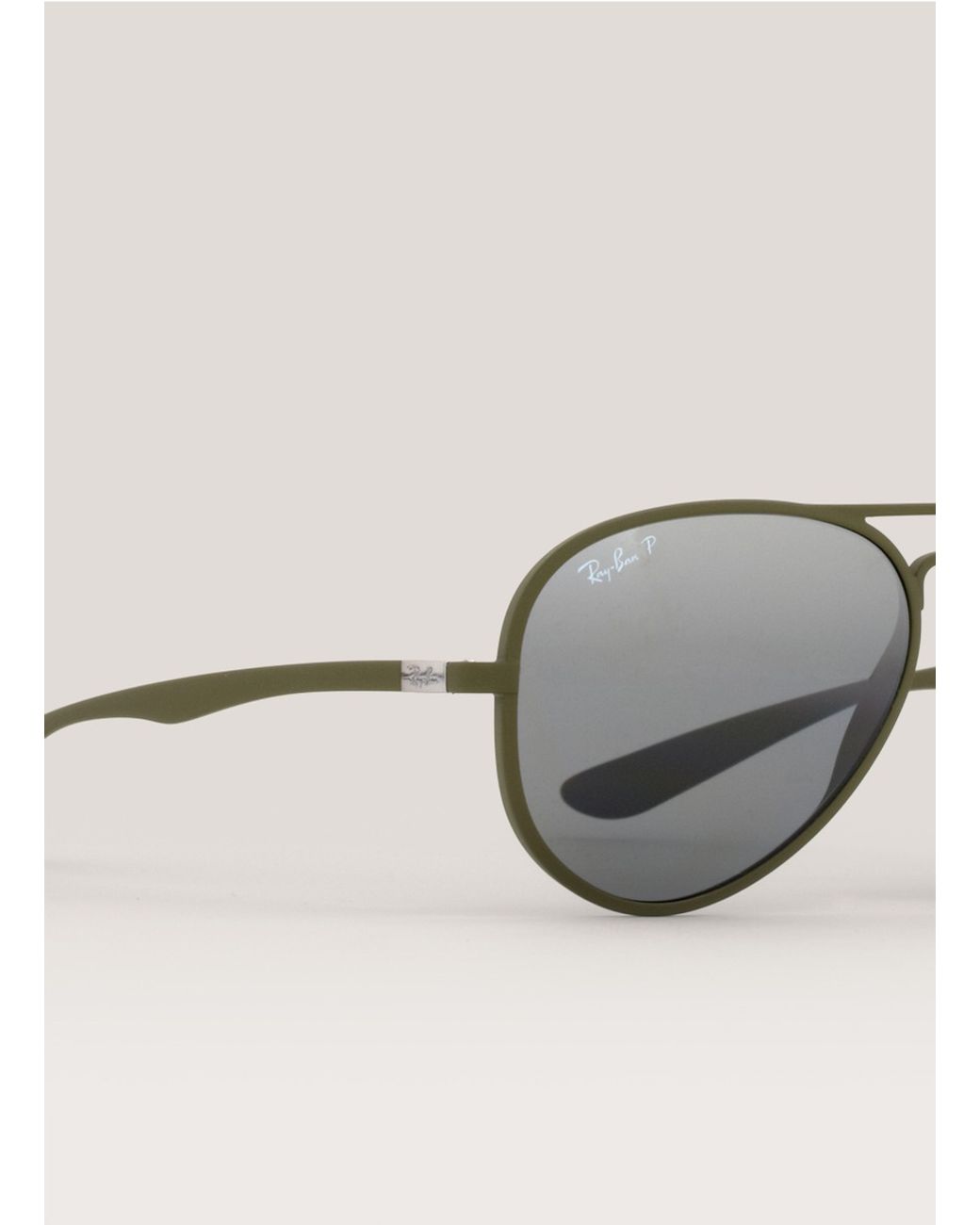 Telegraf Agnes Gray is Ray-Ban Liteforce Aviator Sunglasses in Green | Lyst