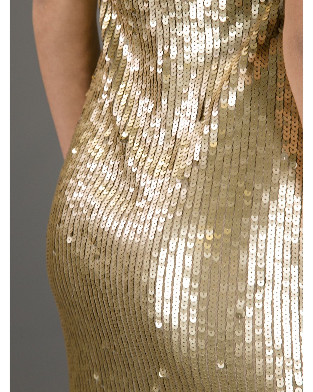 MICHAEL Michael Kors Sequin Dress in Metallic | Lyst