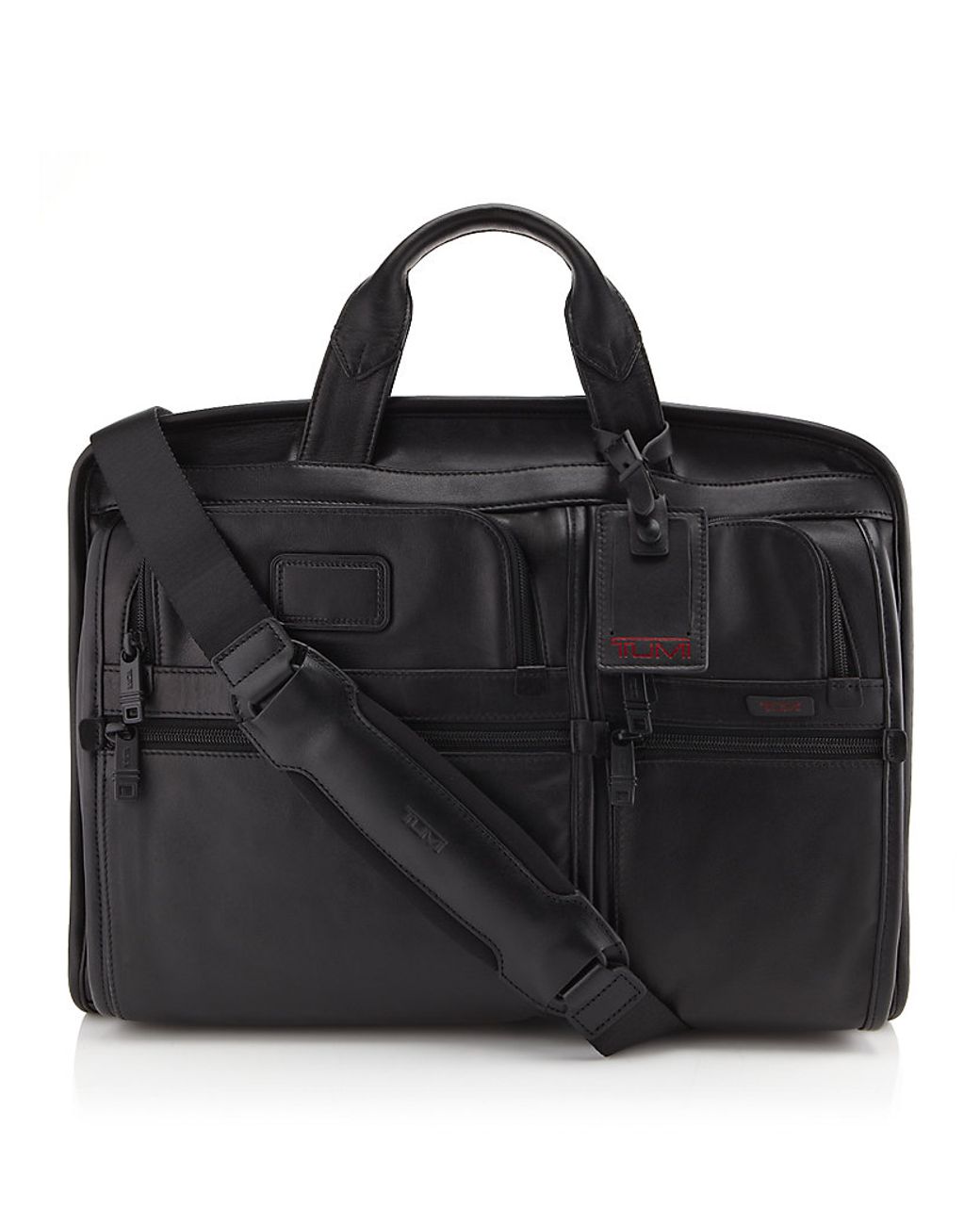 Tumi Compact Laptop Bag in Black Lyst UK