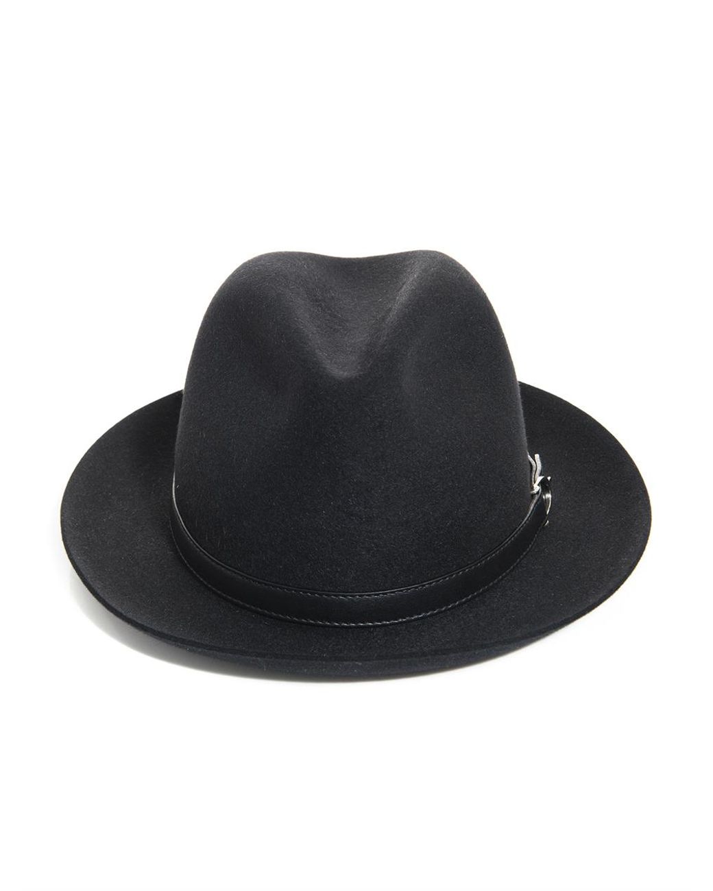 reptielen Stralend cel Gucci Felt Fedora Hat in Black for Men | Lyst