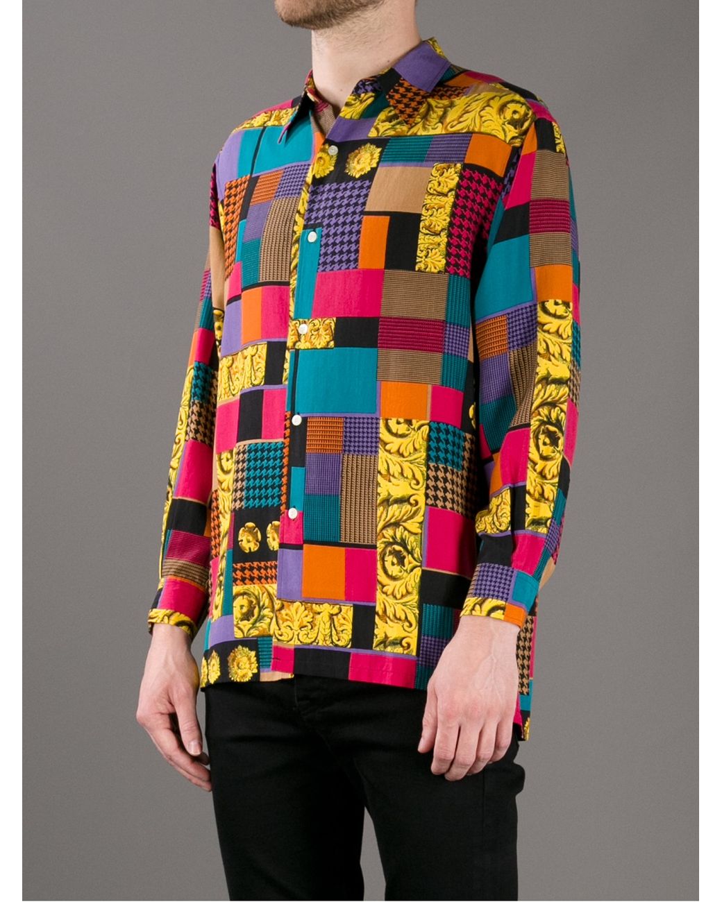 Silk shirt Louis Feraud Beige size 38 FR in Silk - 33068701