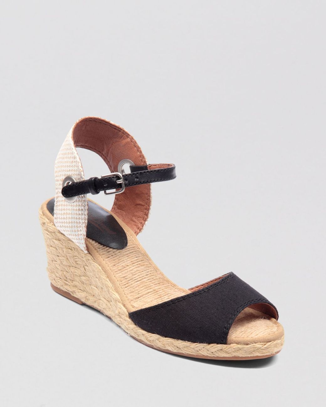 Lucky Brand Espadrille Wedge Sandals Kyndra in Black Lyst