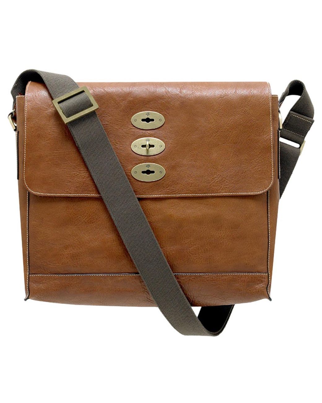 Mulberry Brynmore Natural Leather Messenger Bag in Brown for Men | Lyst