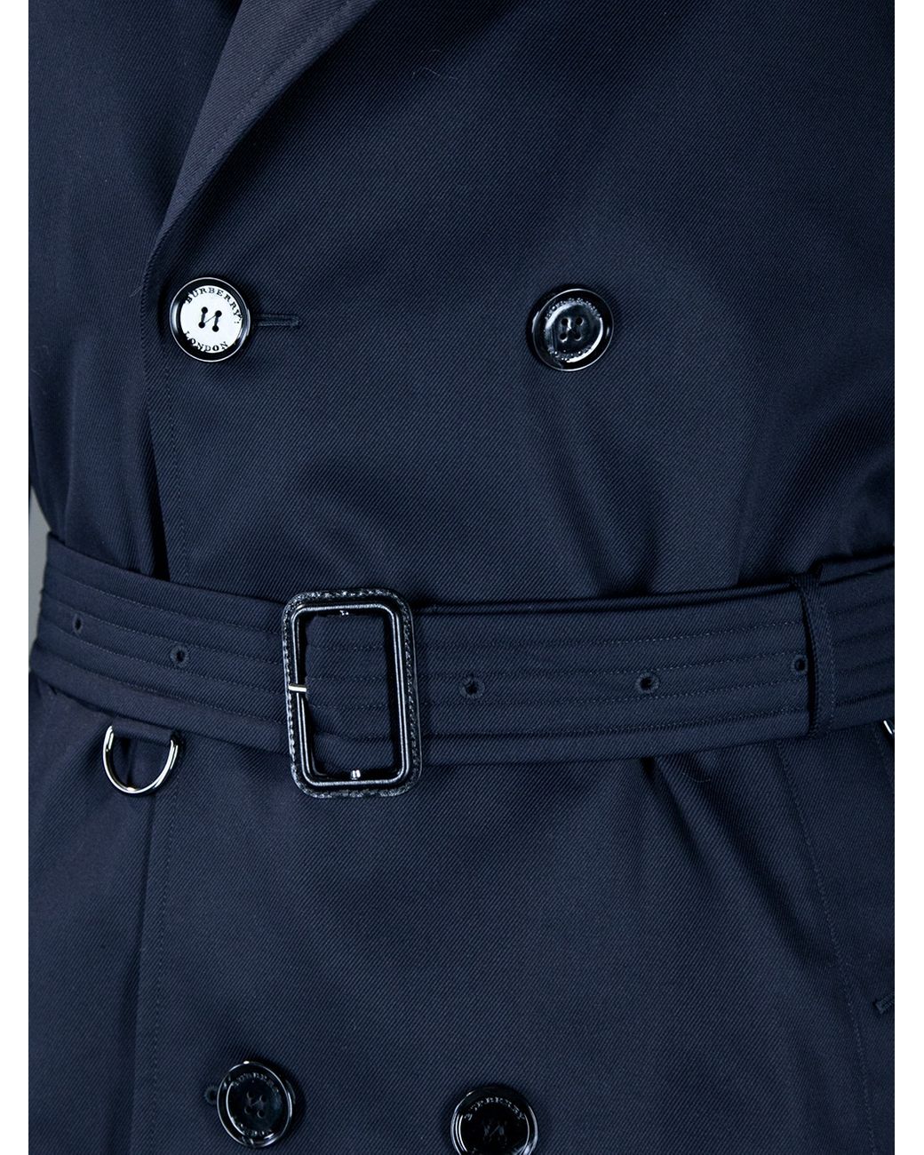 Burberry Britton Trenchcoat in Navy (Blue) for Men | Lyst
