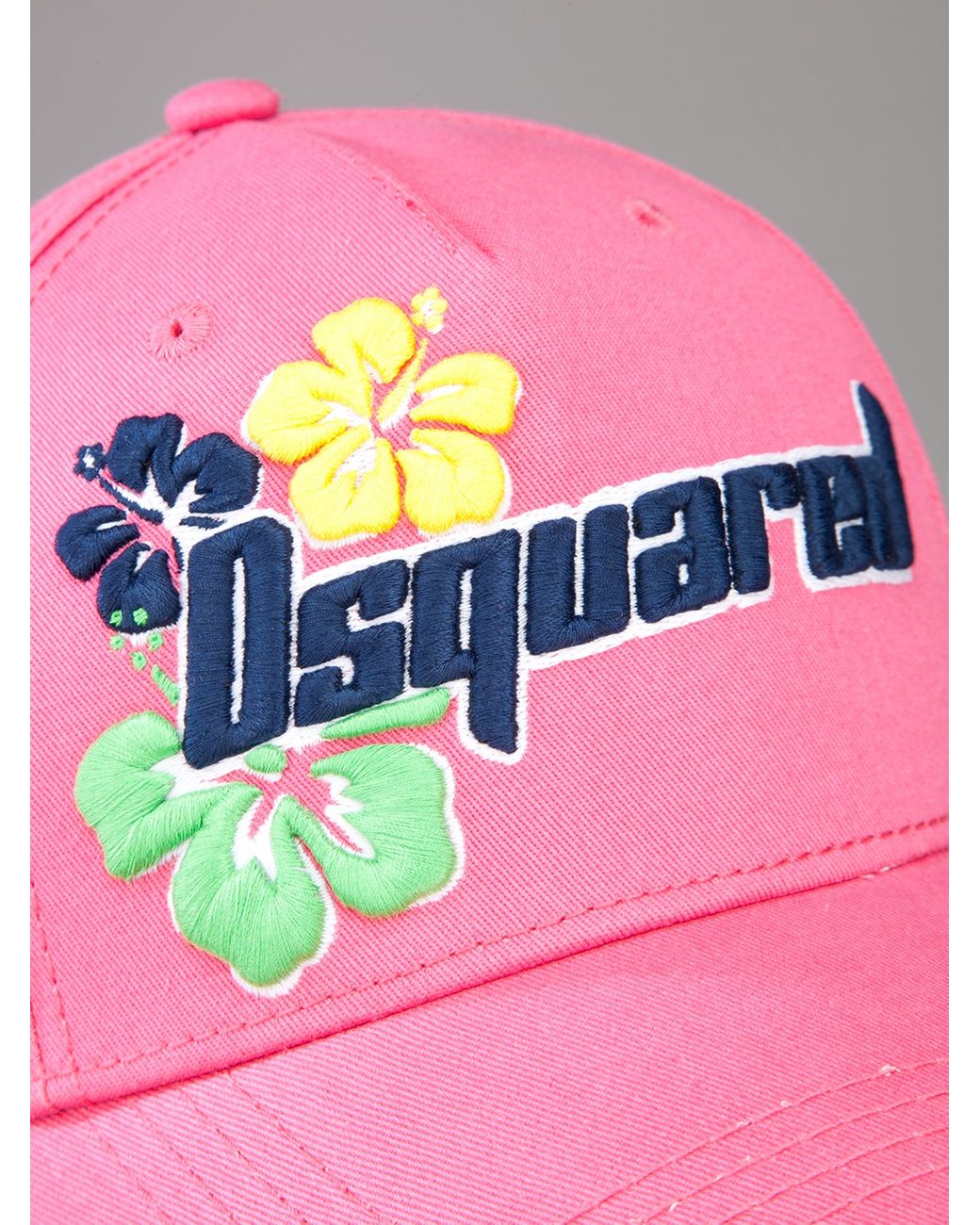 DSquared² Honolulu Baseball Cap in Pink for Men | Lyst