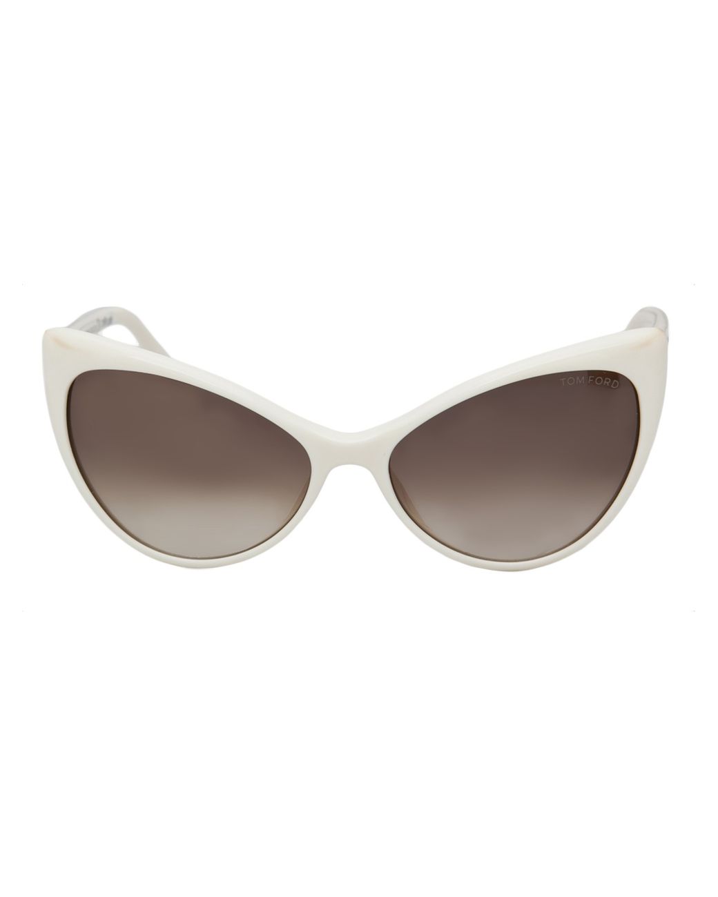 Tom Ford Nikita Sunglasses in White | Lyst