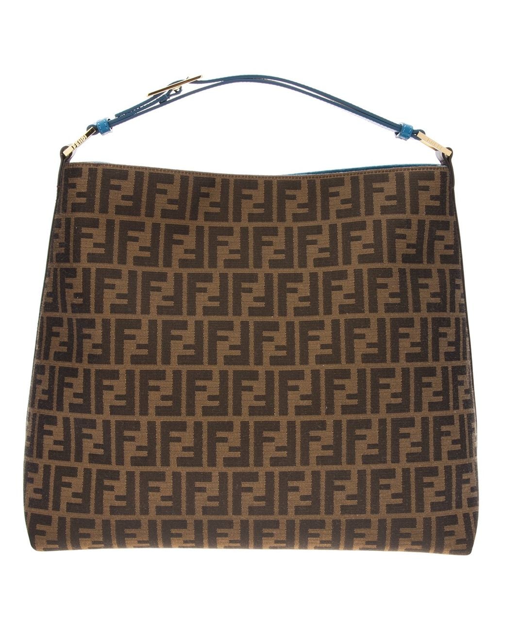 fendi zucca large hobo bag tobacco Fendi Zucca Jacquard Large Hobo Bag in Brown