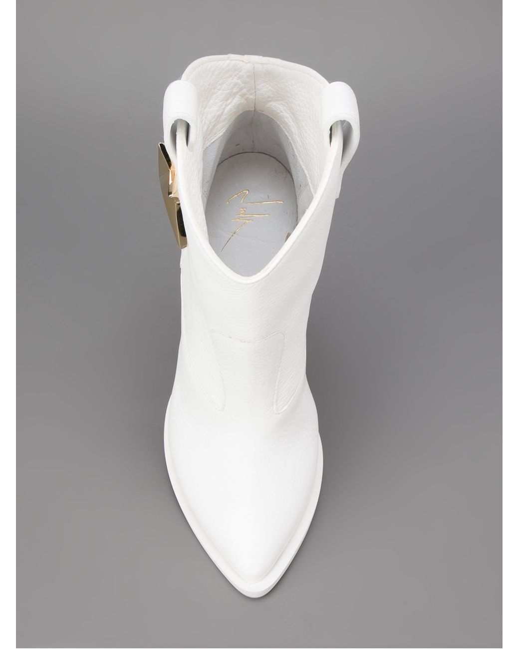 Giuseppe zanotti deals white boots