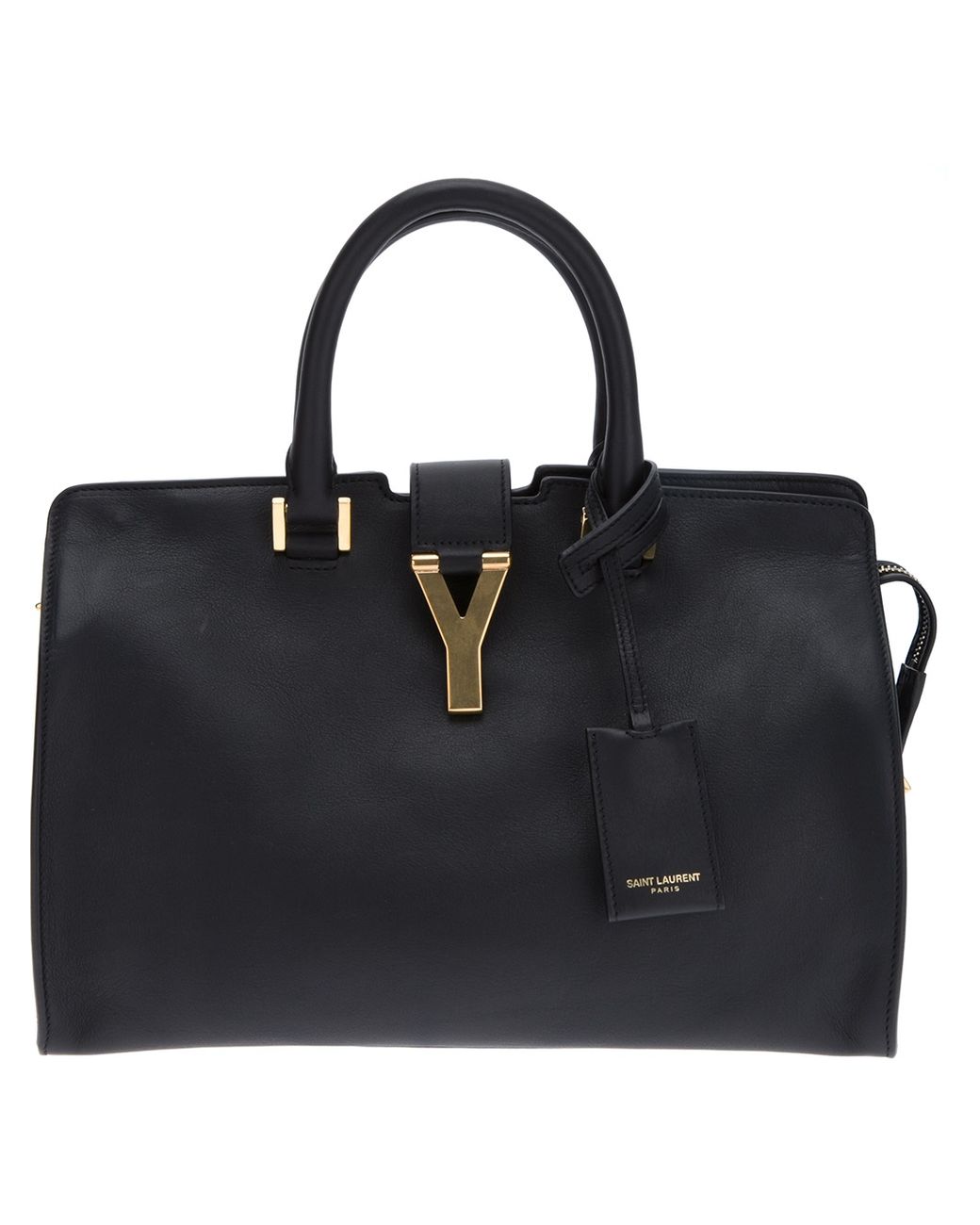 Saint Laurent Small Cabas Bag in Black