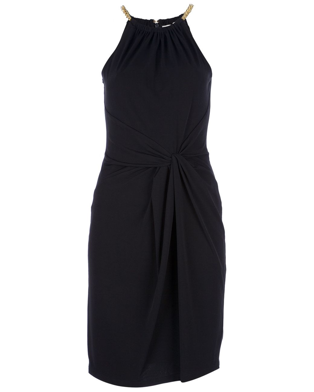 Michael Kors Chain Neck Dress in Black Lyst