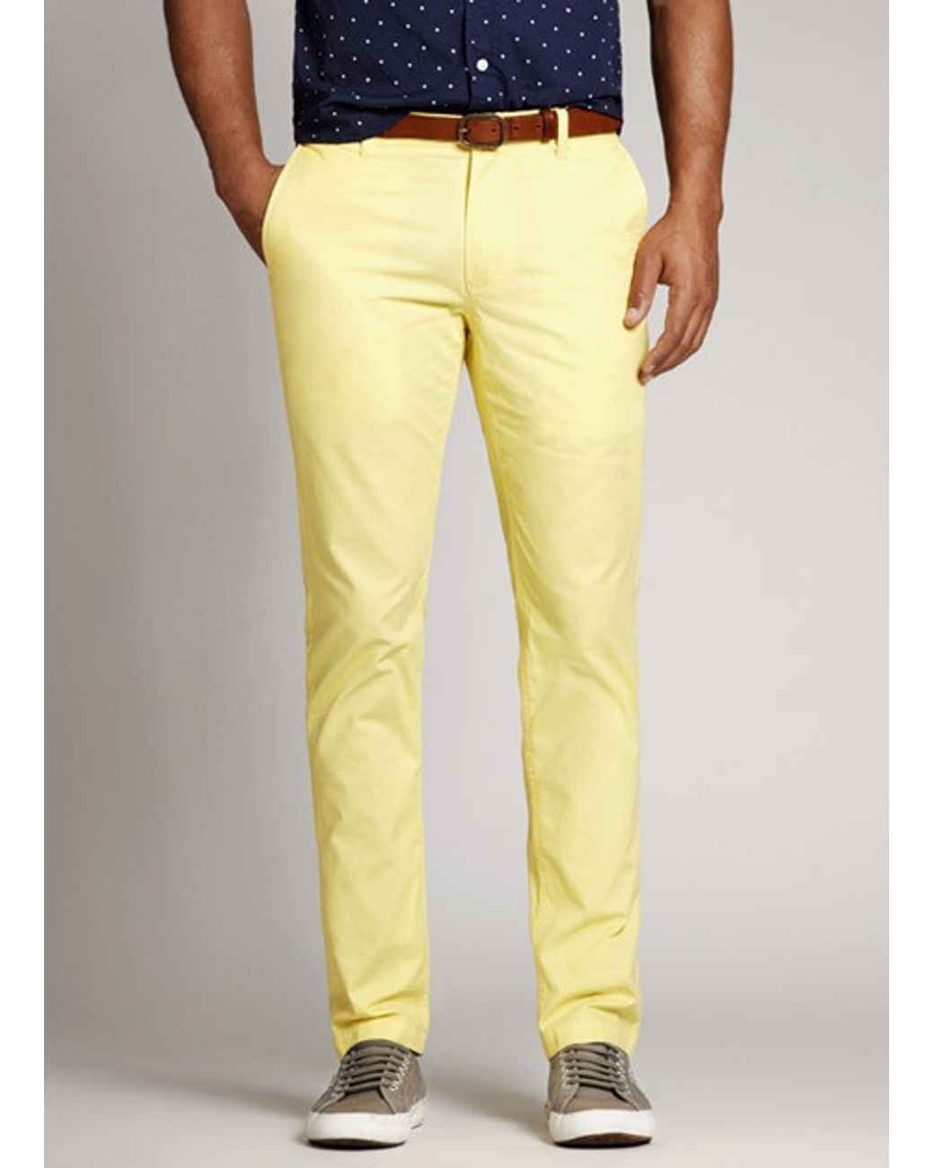 Bonobos Summer Weight Chinos in Yellow for Men | Lyst