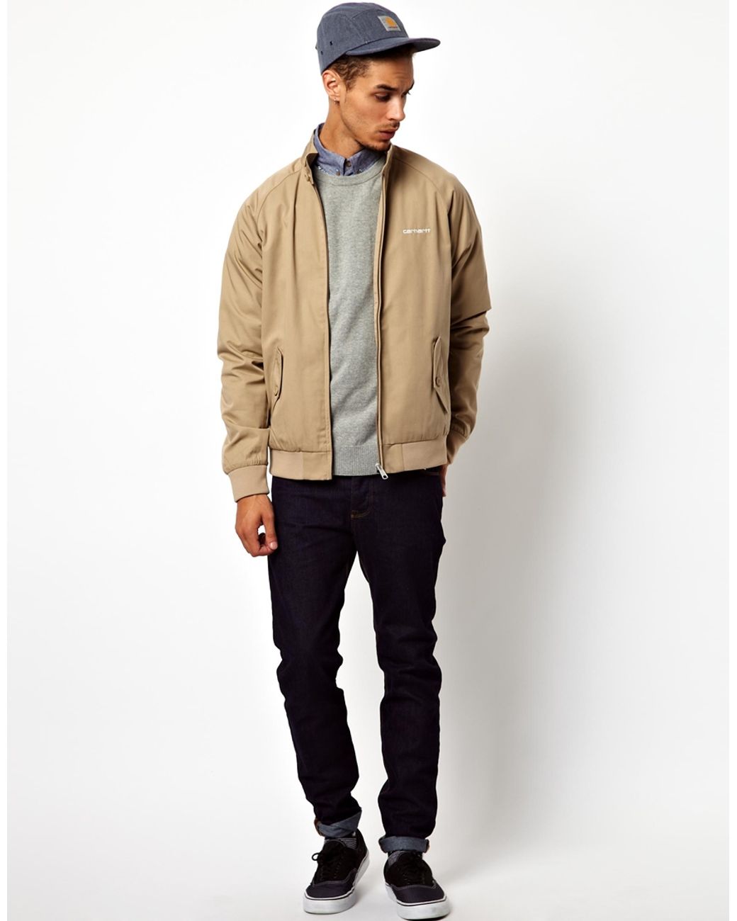 Carhartt Rude Jacket in Stone (Natural) for Men | Lyst