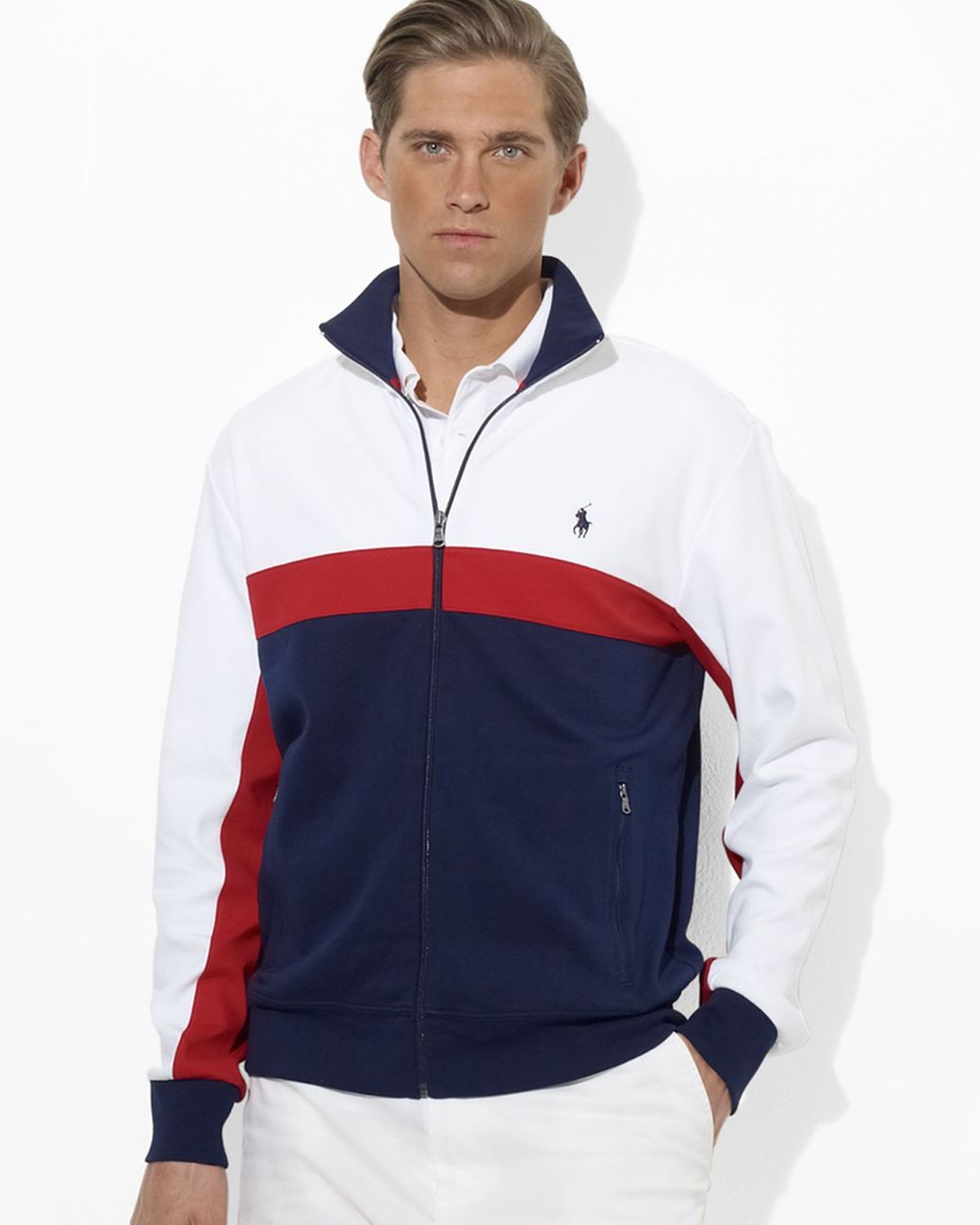 Total 58+ imagen ralph lauren interlock track jacket Abzlocal.mx