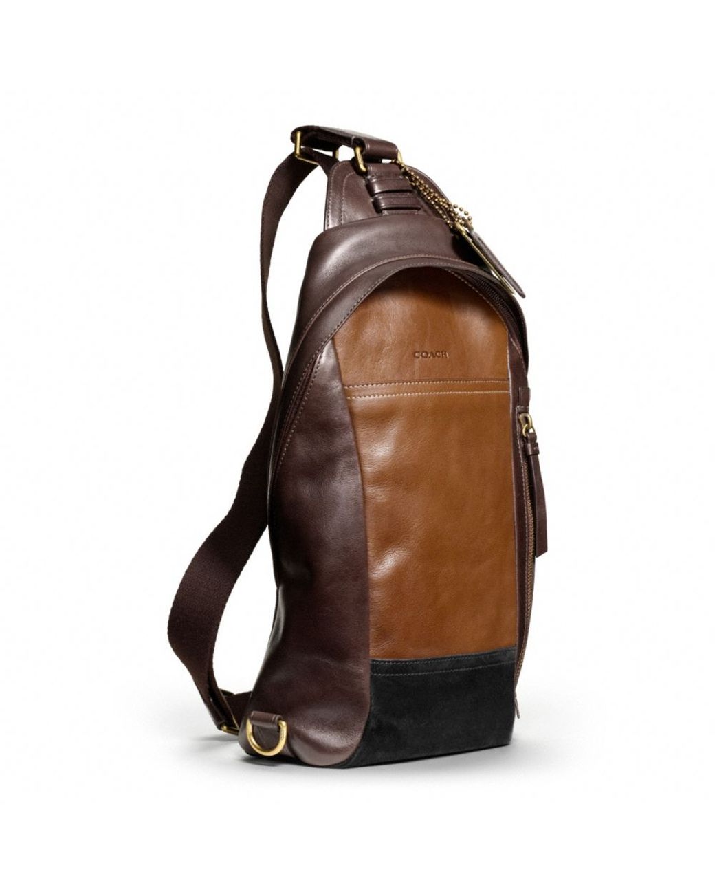COACH Bleecker Convertible Sling Pack in Colorblock Leather in Brown for  Men | Lyst