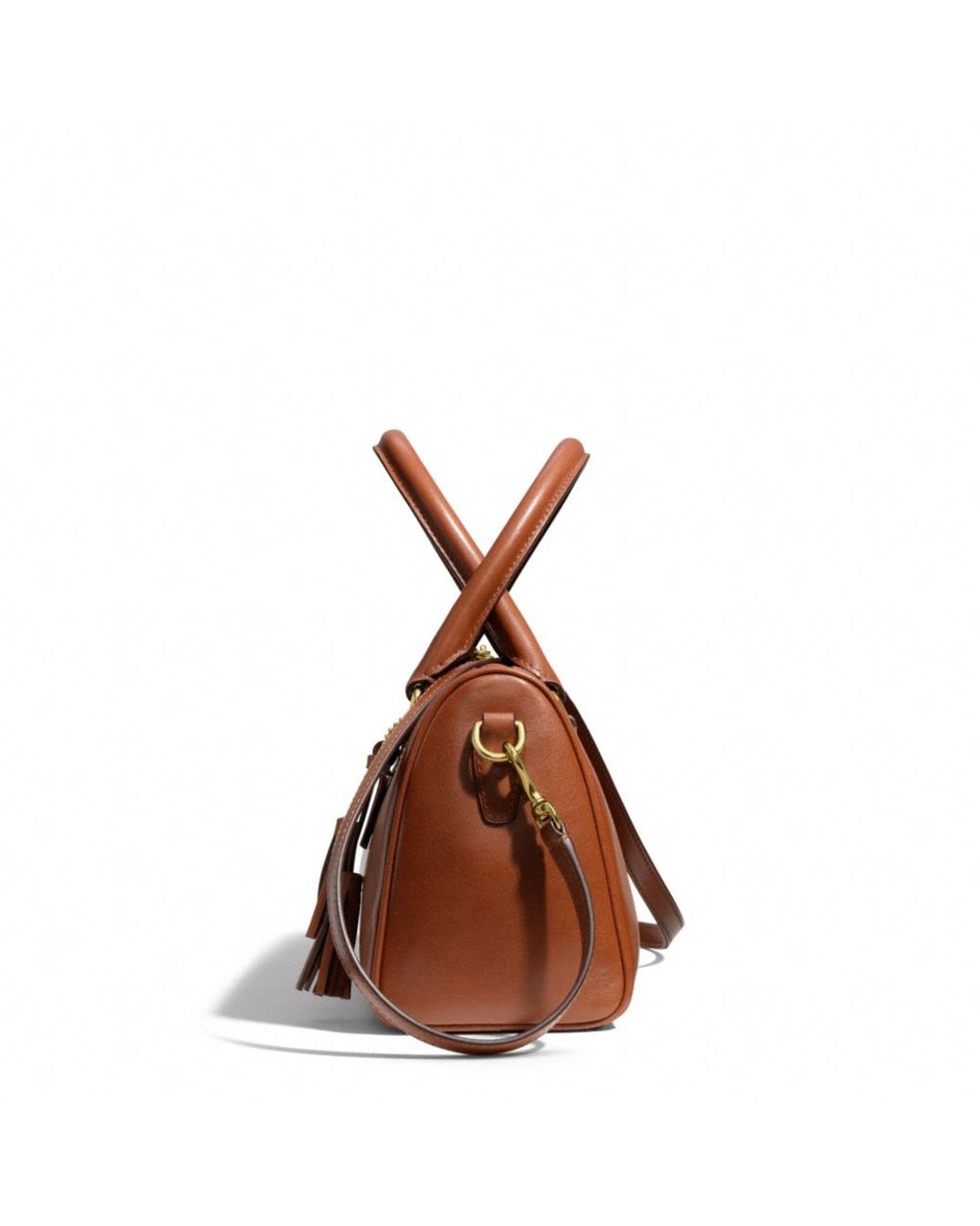 Vintage Coach Two Tone Brown Leather Bag – The Nest