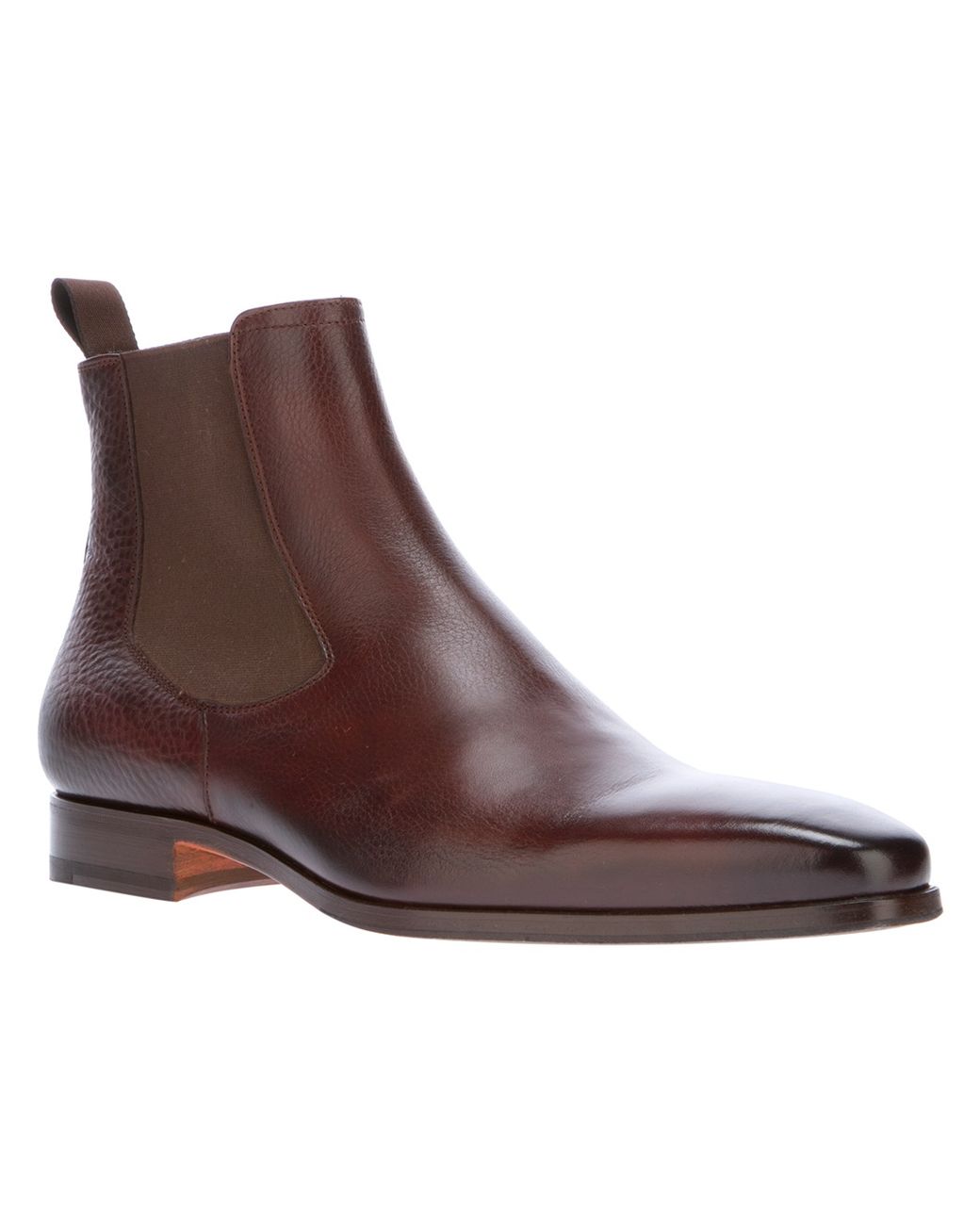 Santoni chelsea shop boots