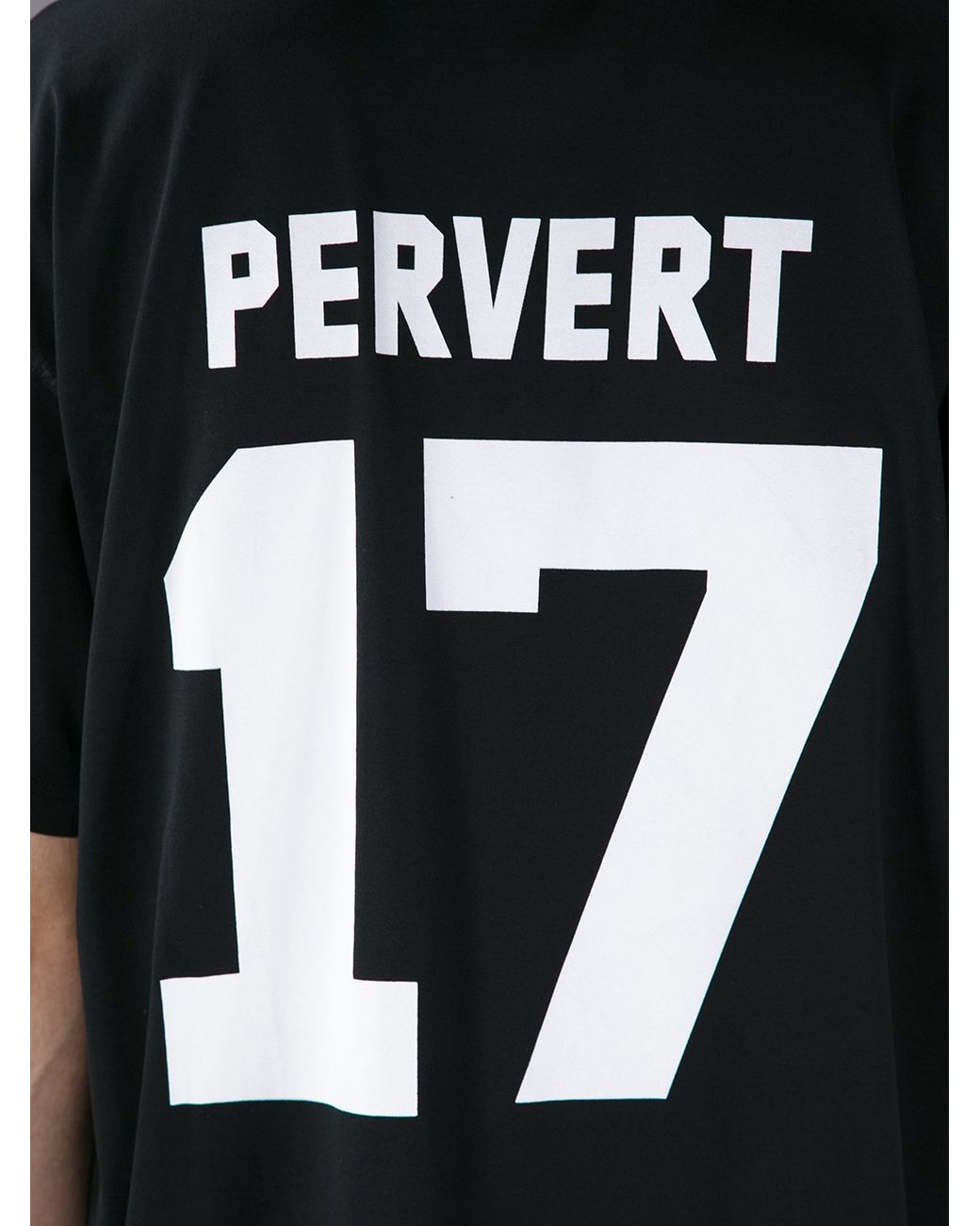 Givenchy Pervert 17 Cotton T Shirt in Black for Men Lyst