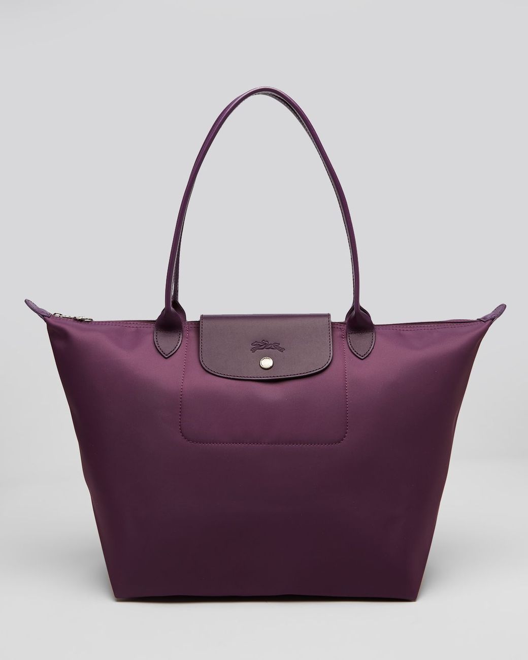 Longchamp Planete Large Tote in Purple | Lyst
