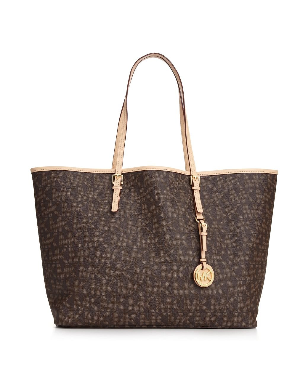 Mk jet set top travel medium tote