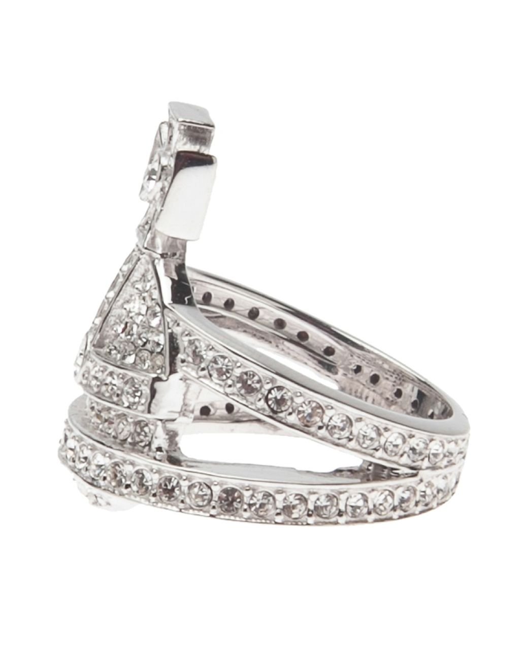Vivienne Westwood Orb Ring in Metallic | Lyst