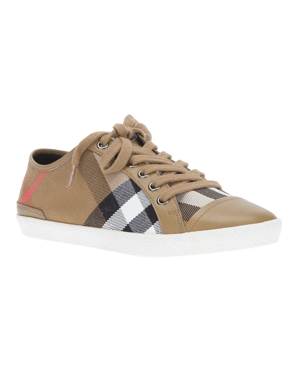 burberry nova check sneakers