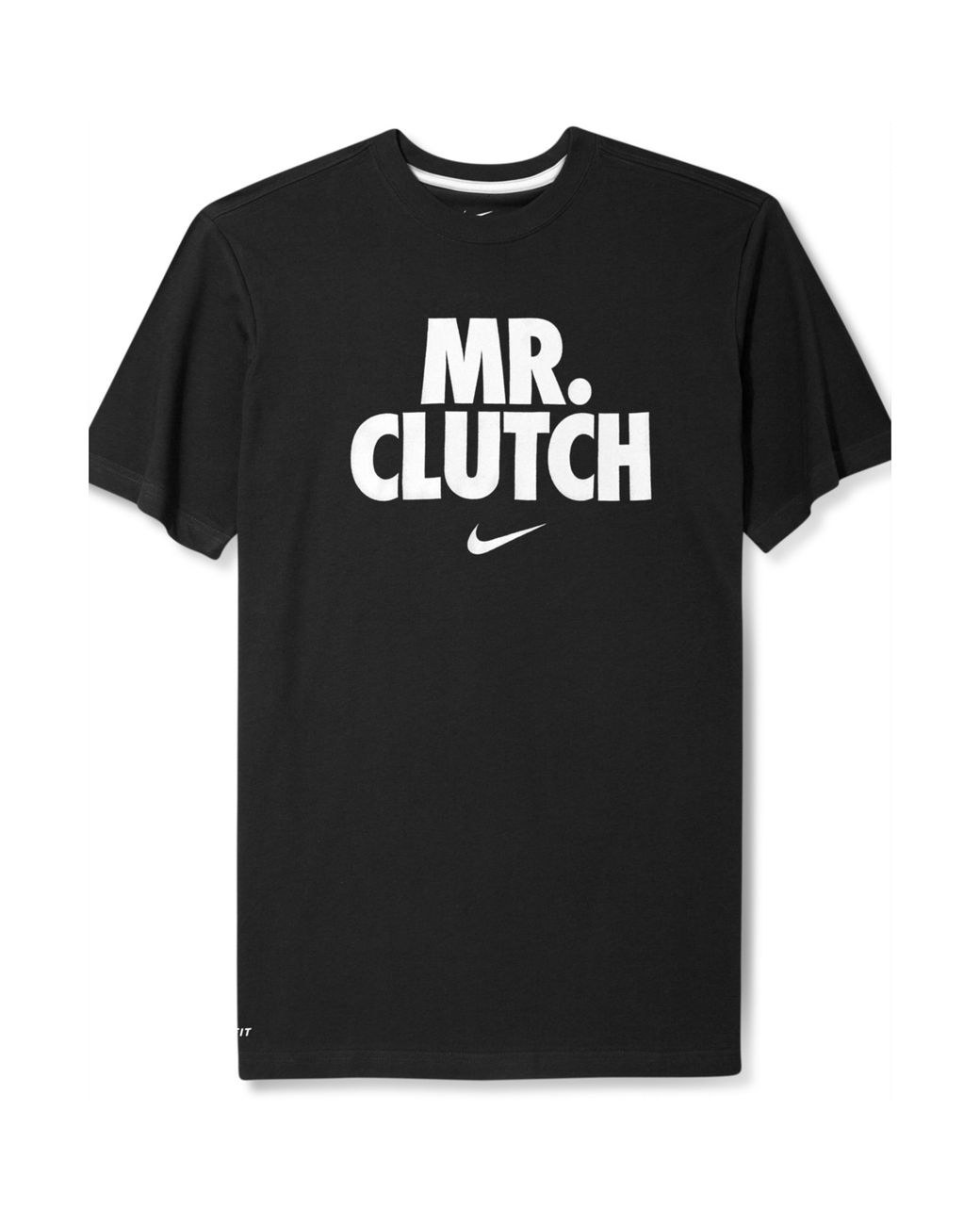 Nike Shortsleeve Mr Clutch Slogan Tshirt in Black for Men