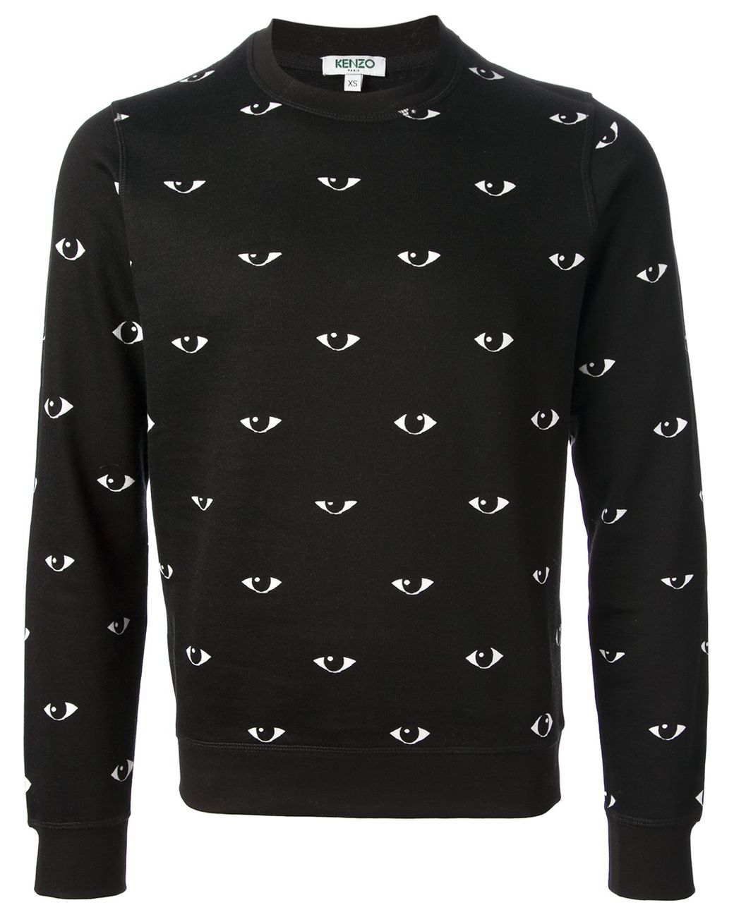 KENZO Eye Print Sweater in Black for Men | Lyst