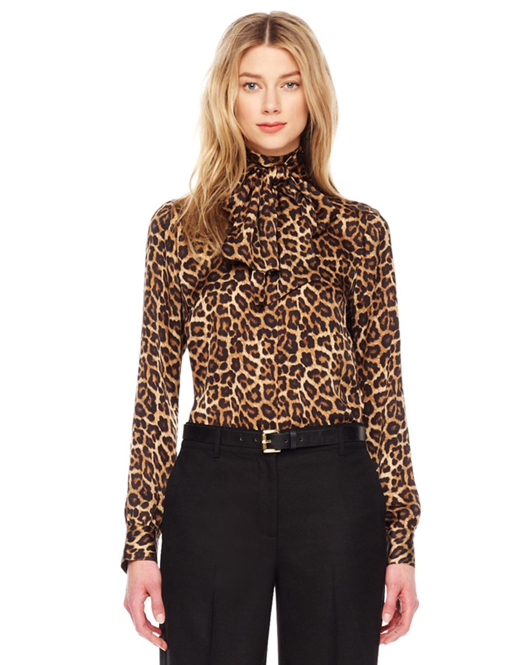 michael kors leopard tops