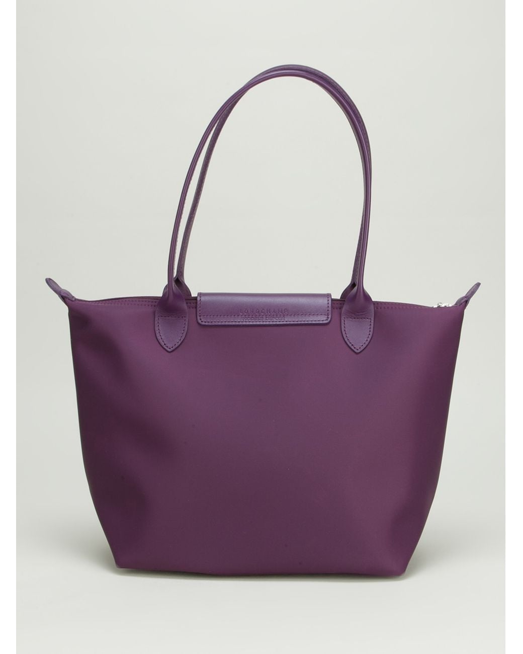 Longchamp Le Pliage Tote in Purple | Lyst