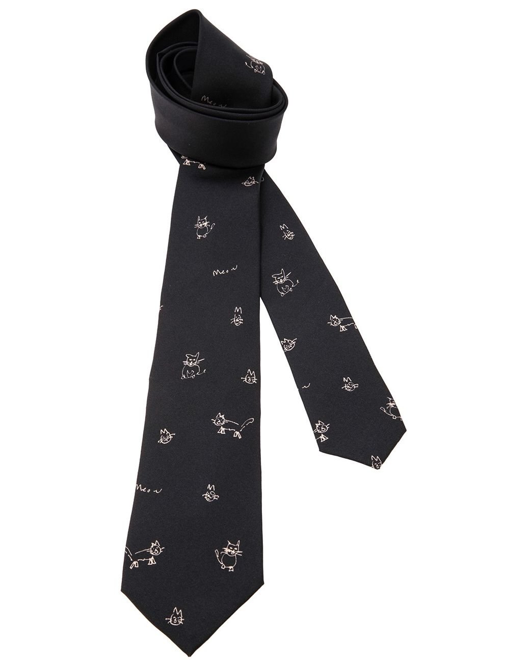 Paul Smith Mens Self Tie Black Silk Bow Tie Brand New   