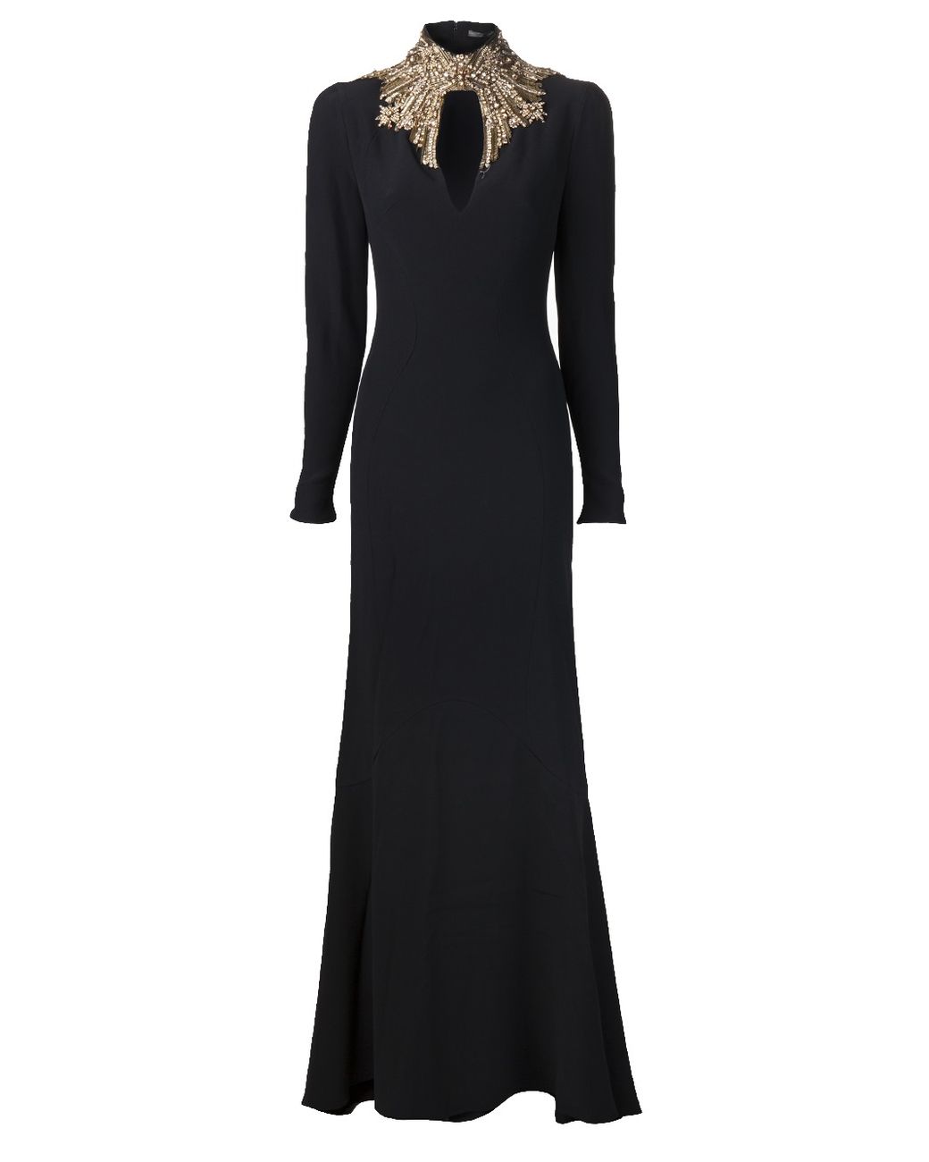 long frock open design