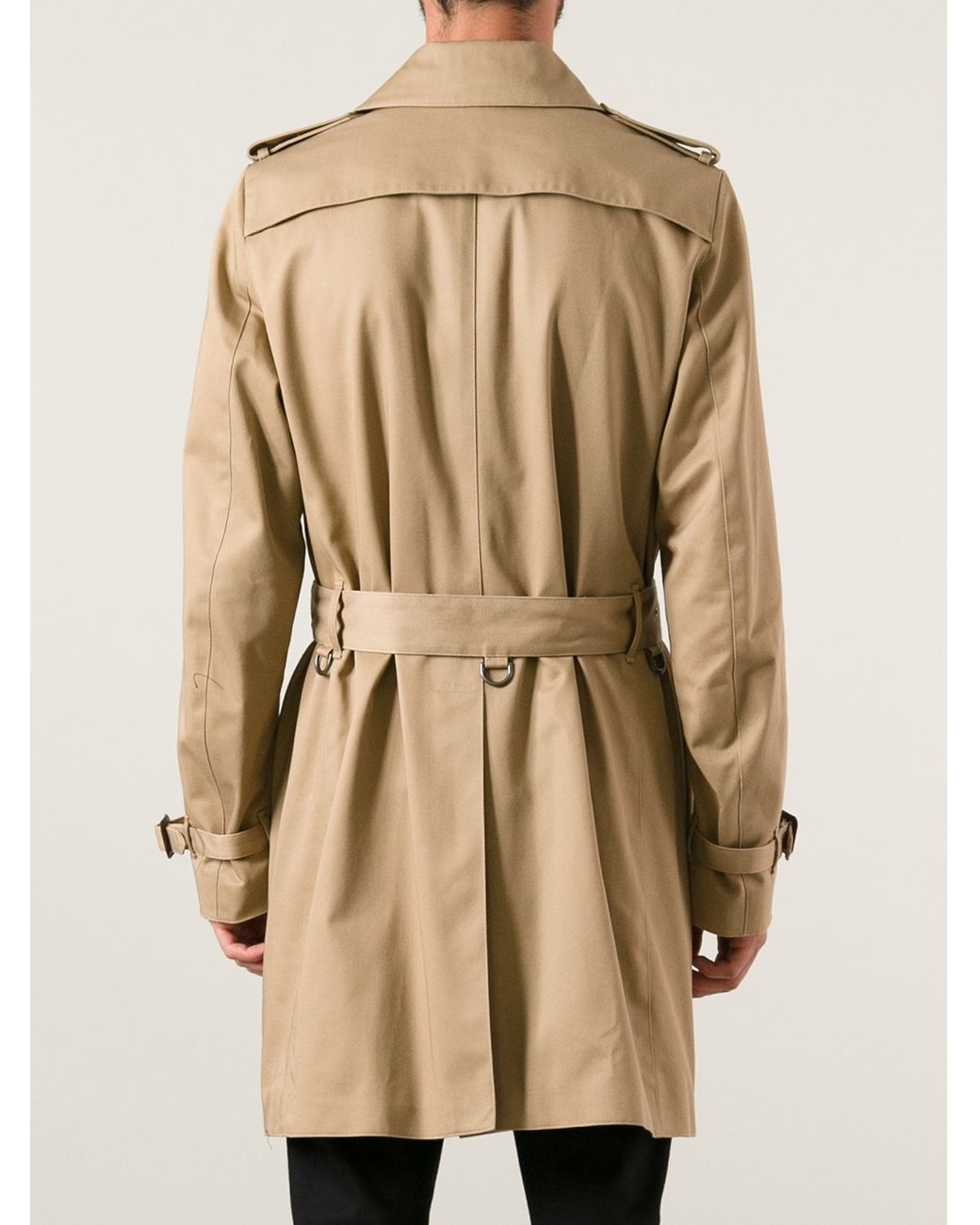Paul Smith Paul Smith Trench Coat in Natural for Men | Lyst UK