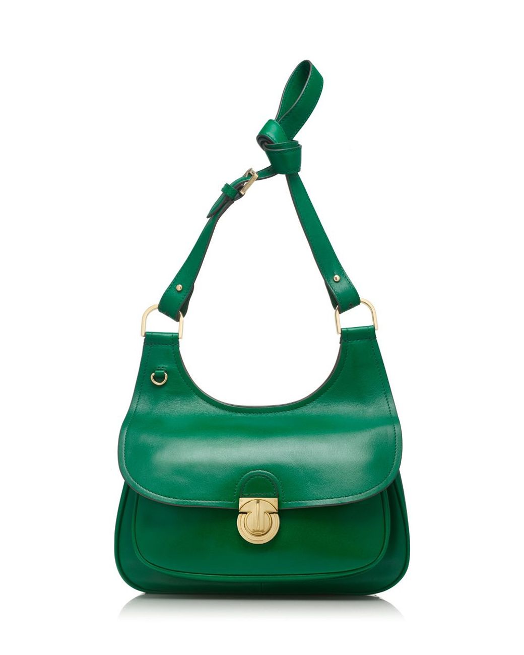 Tory Burch Saddalrina Large Saddle Bag in Green Lyst
