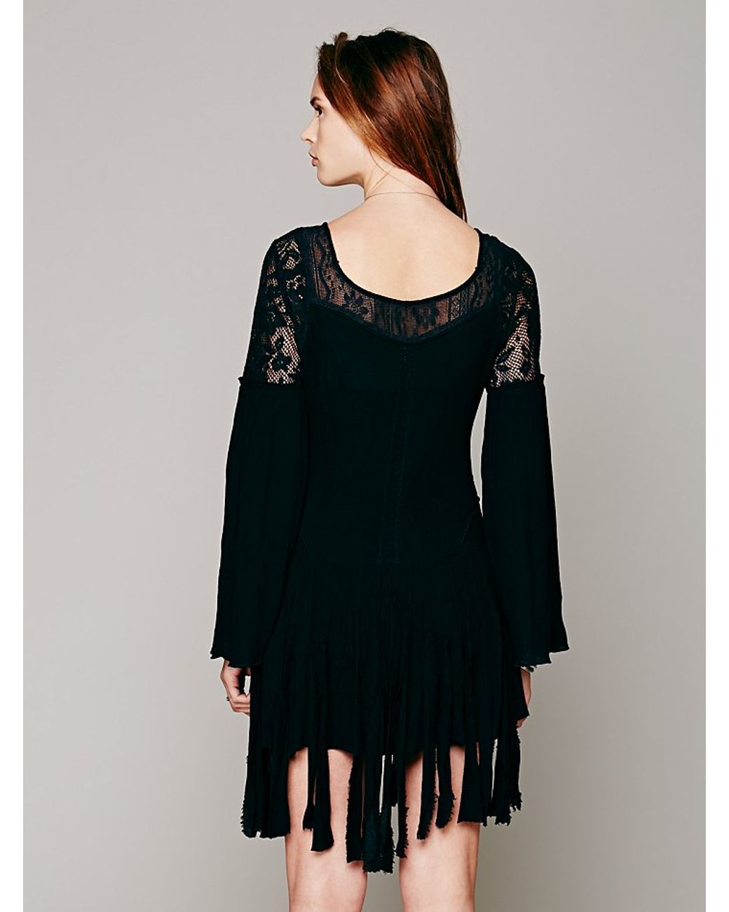 Free People Shipwreck Cove Dress in Black | Lyst Free People Shipwreck Cove Dress in Black | Lyst