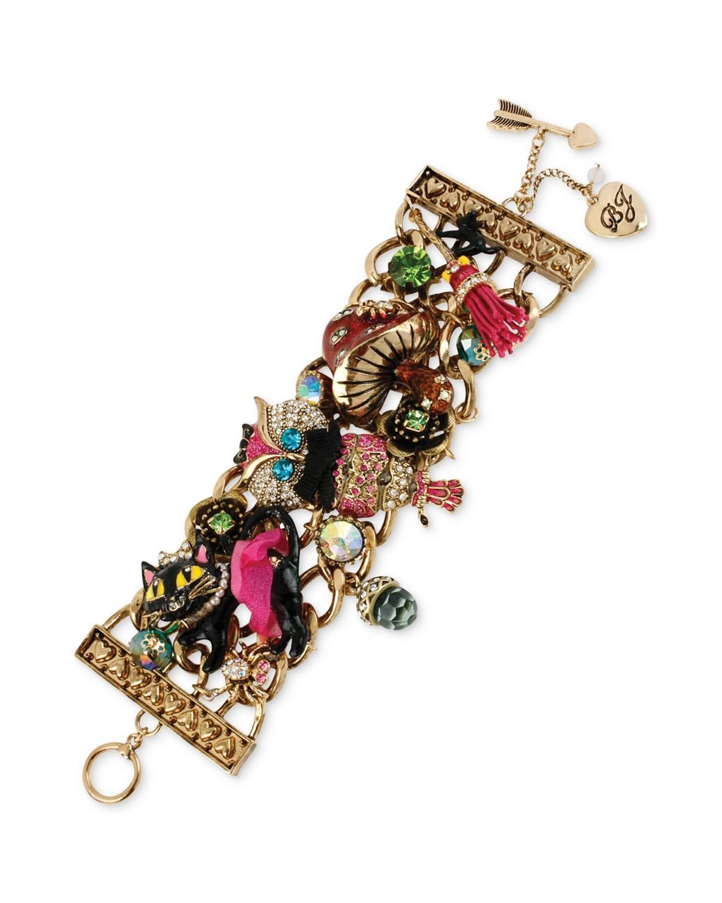 Betsey johnson charm bracelet new arrivals