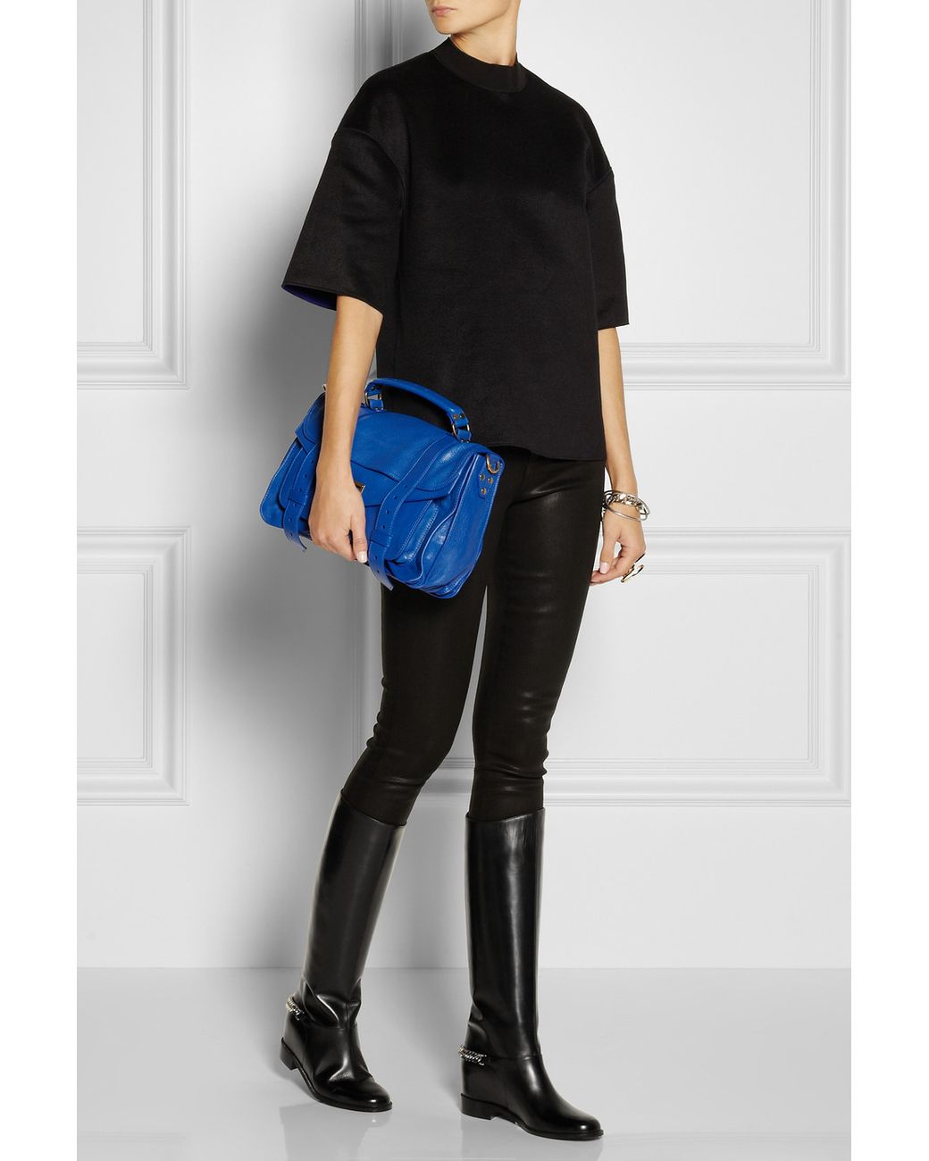 Louboutin riding boots best sale