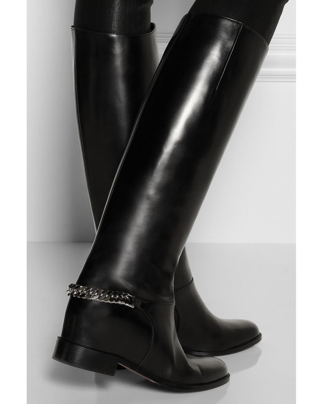 Louboutin riding boots best sale