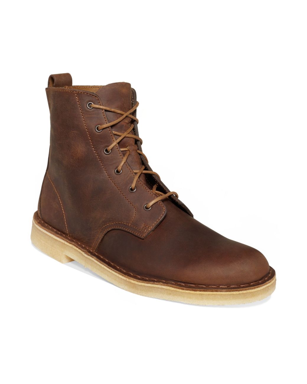 Clarks Originals Desert Mali Tall Laceup Boots in Brown for Men | Lyst