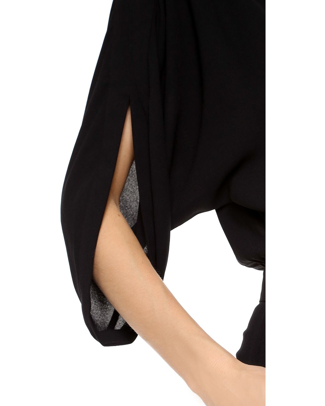 Zenuw chef roem Diane von Furstenberg Margot Crepe Wrap Jumpsuit in Black | Lyst Canada
