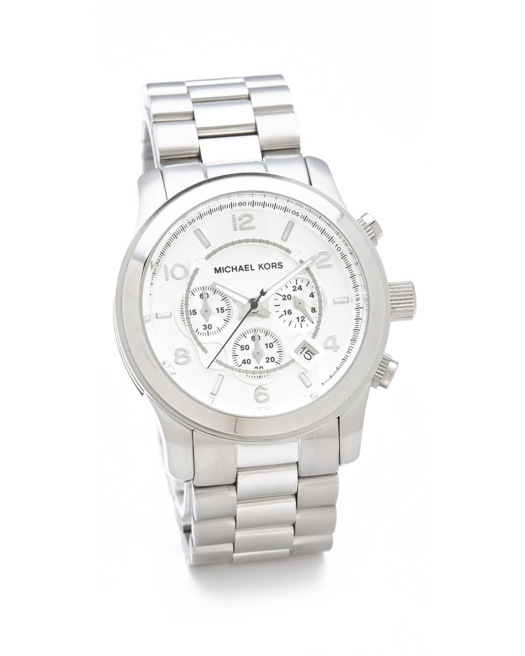 Michael kors silver store square watch