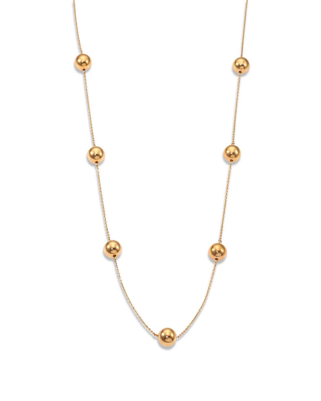 Roberto Coin 18k Gold Ball Station 