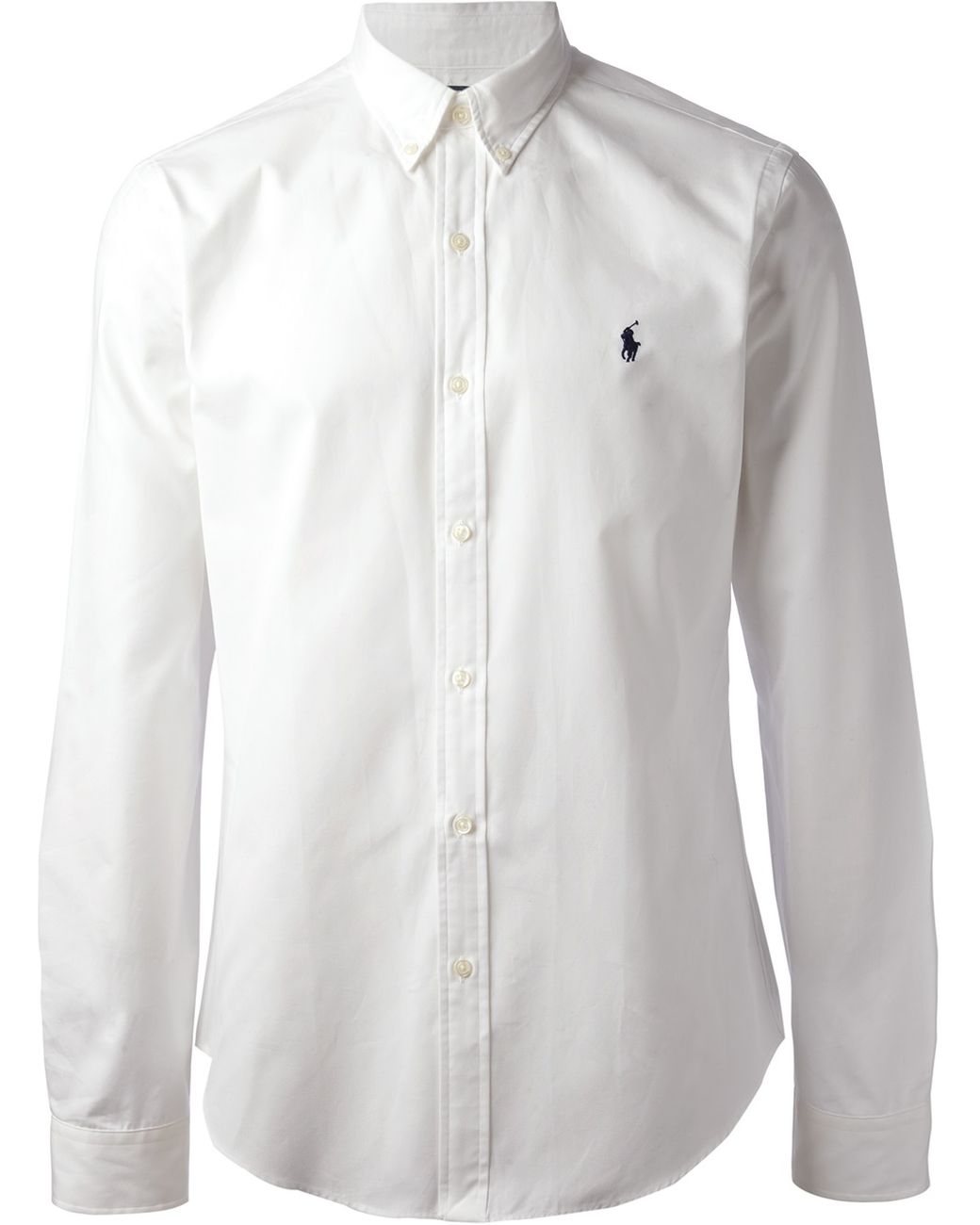 Polo Ralph Lauren Long Sleeve Shirt in White for Men | Lyst