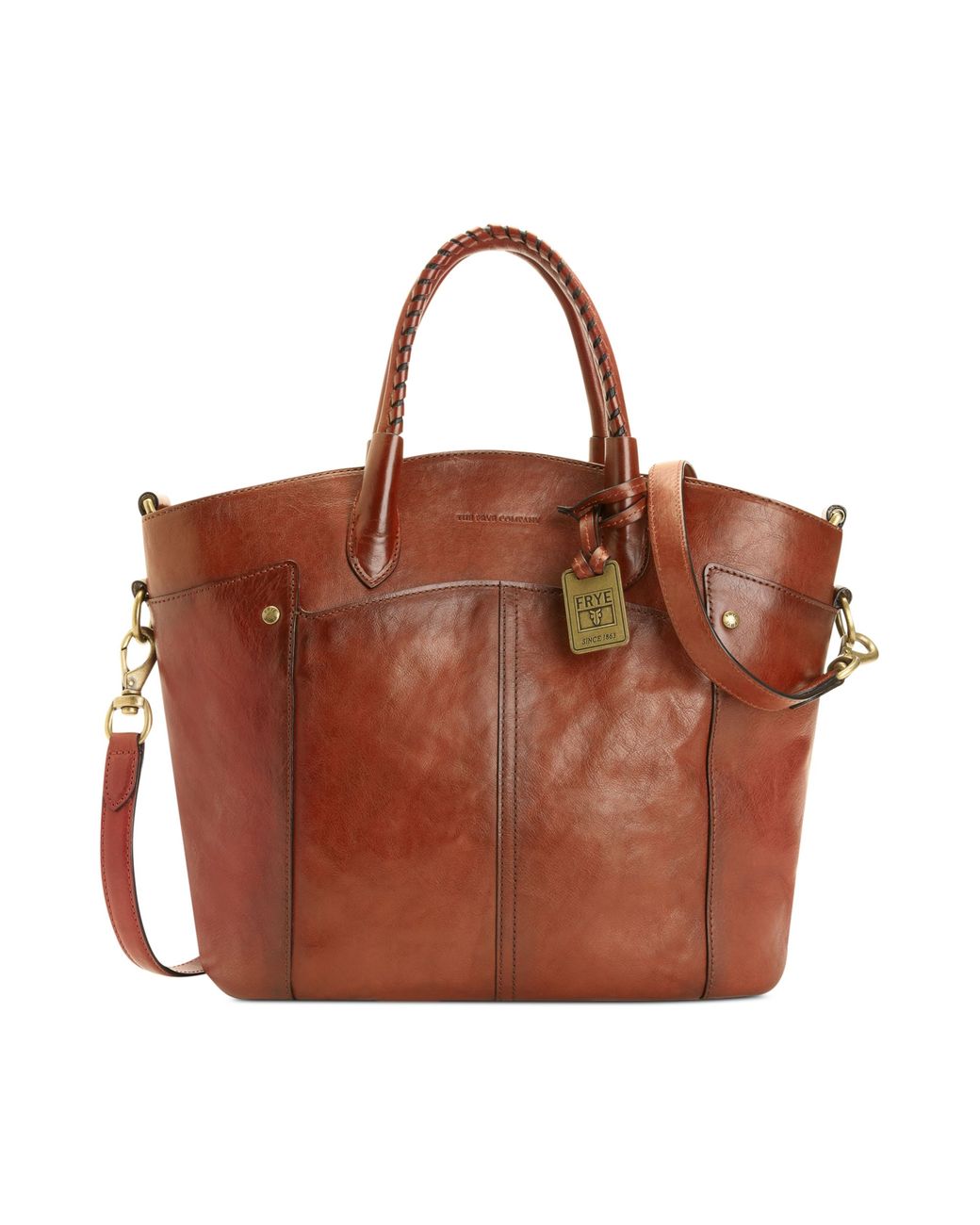 Frye Handbags | Melissa Woven Saddle Bag | Style Representative