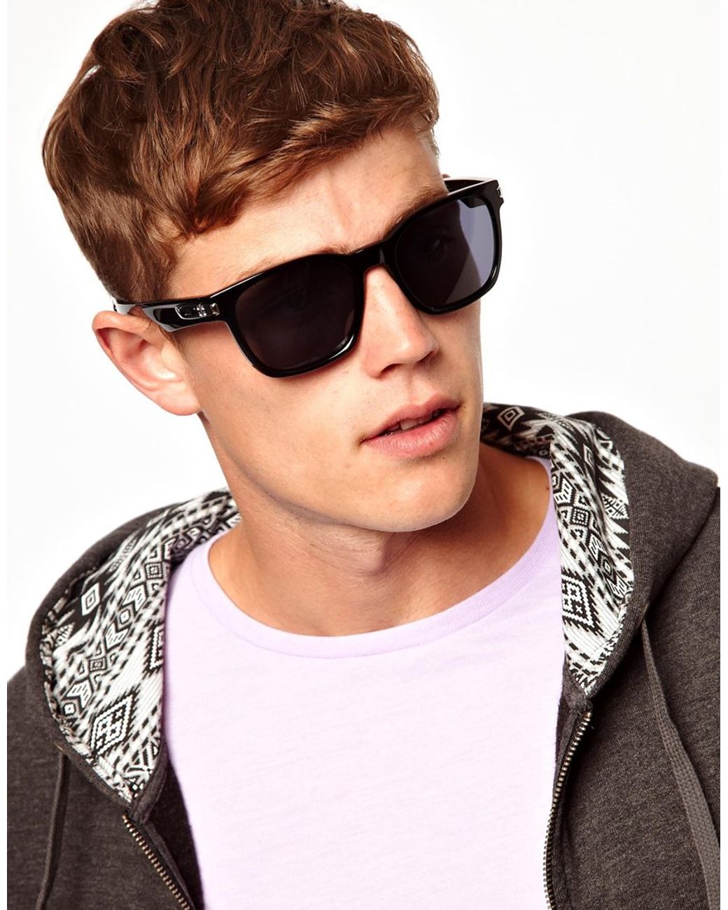 Oakley Garage Rock Wayfarer Sunglasses in Black for Men | Lyst Canada