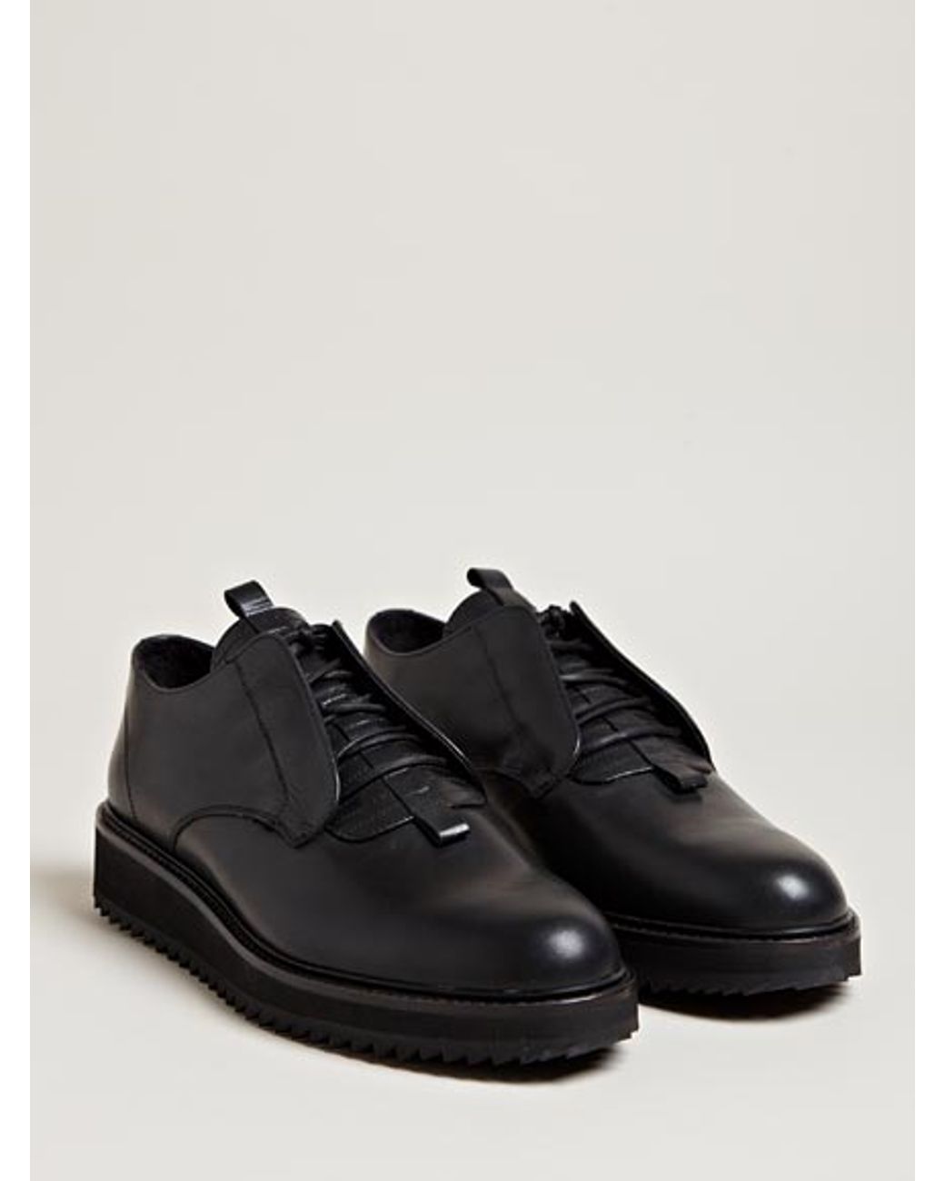 Damir Doma Mens Flautim Ripple Sole Leather Shoes in Black for Men | Lyst  Canada
